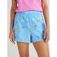 thumbnail image 6 of Joyspun Women's Woven Pajama Boxer Shorts, Sizes XS to 3X, 6 of 6