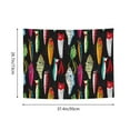 thumbnail image 6 of Kdxio Colorful Fishing Lures Wall Hanging Tapestries Banner For Bedroom College Dorm Home Living Room Party Decor 29X37 In, 6 of 8