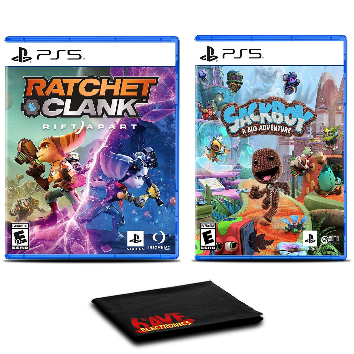 Ratchet and Clank: Rift Apart and Sackboy: A Big Adventure, PlayStation ...