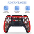 thumbnail image 4 of CASINO RED QUEEN OF HEARTS PATTERN RED-BLACK ART PS5/PS5 Pro/PS5 Slim Digital Disc Skin Sticker For Console And Controller Skins, 4 of 7