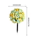 thumbnail image 3 of Árbol Artificial de Rosas Decoración Exterior – Árbol de Flores Falsas Impermeable, Rosas de Plástico y Tela Resistentes al Clima para Jardín, Decoración de Patio, 25 x 40 cm, 3 of 5