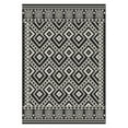 thumbnail image 1 of Erbanica Quick Dry Black White Moroccan Indoor Outdoor Rug, 1 of 1