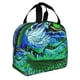 thumbnail image 2 of Easygdp Colorful Stained Glass Crocodile Bolsa Térmica Premium - Tela Oxford Impermeable, Gran Capacidad, Bolsillo Frontal, Unisex para Trabajo, Escuela, Actividades al Aire Libre y Picnics, 2 of 8