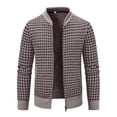 thumbnail image 1 of Playeras Negras Hombre Algodon Camisa De Punto Para Hombre, Cárdigan Grande A Juego De Colores A La Moda, 1 of 5