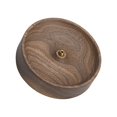 thumbnail image 3 of Brûleur d'Encens Rond en Bois Porte-Bâtons d'Encens Parfum Maison Diffuseur de Table, 3 of 8