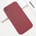 thumbnail image 1 of Shockproof Liquid Silicone Case for iPhone Xr 6.1", Full Covered Square Design Slim Soft Gel Rubber Cases [Anti-Scratch & Fingerprint] with [Enhanced Camera & Screen Protection] Microfiber Liner, Red, 1 of 8