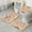 Colorful Geometric Striped-1, variant on Boho Red Ethnic Pattern with Diamond Motifs Bathroom Rugs Sets 3 Piece,Toilet Cover Set,Absorbent Non Slip Bathroom Mats Sets with U-Shaped Contour Rug Toilet Rug Set
