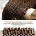 thumbnail image 3 of Straightening Normal Coarse Round Hair Brush With Boar Bristle Ceramic Barrel, 3 of 3