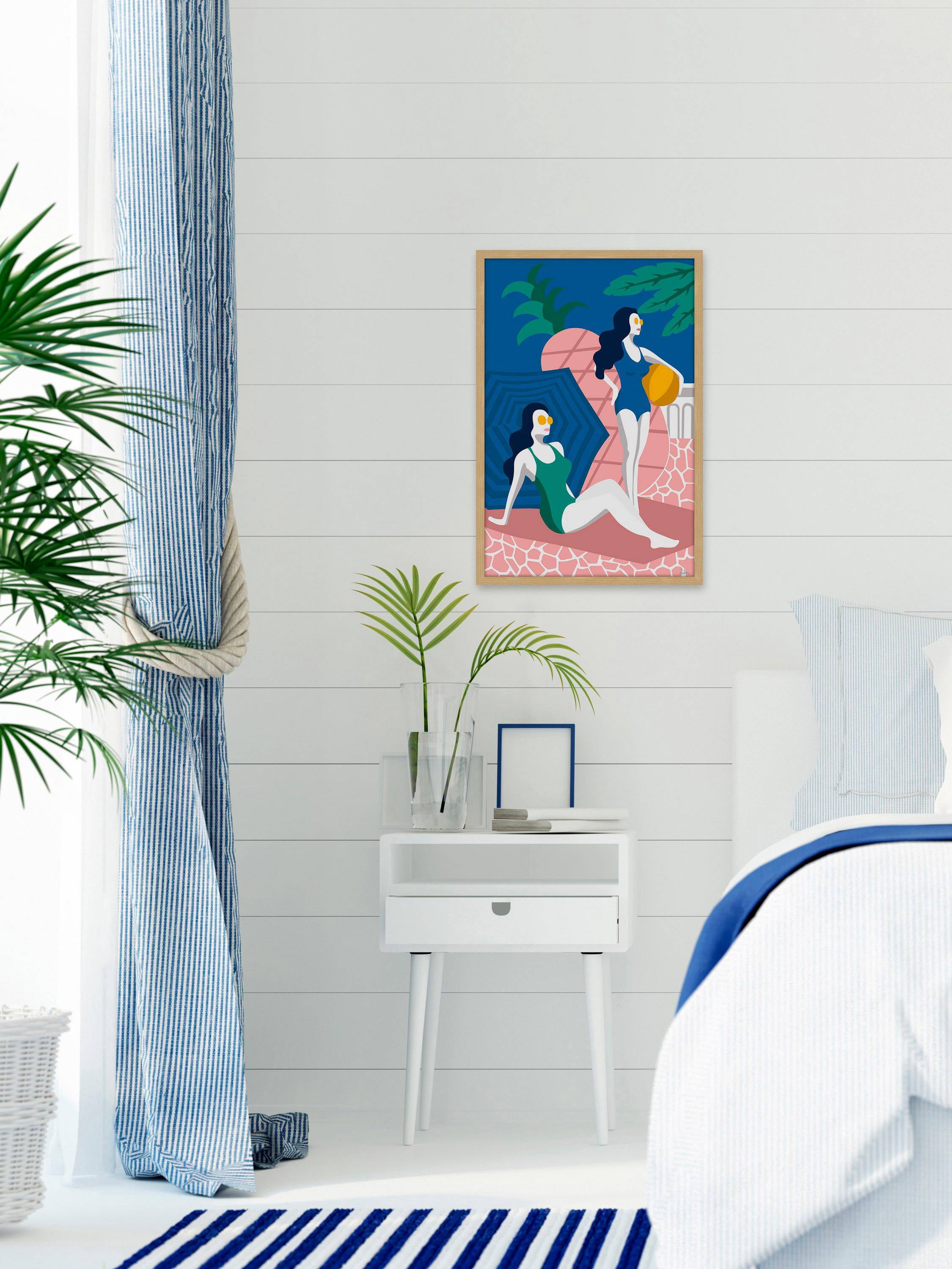 Vacation Should Be Framed Painting Print