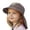 1-Grey1393, variant on Oiyii Toddler Girls Water‑Repellent Bucket Hats Crocodile Embroidered Hiking Sun Hats, Grey