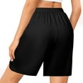 thumbnail image 4 of Delliss Slim Fit Baggy Shorts Side Slit Casual Shorts With Pocket, 4 of 7