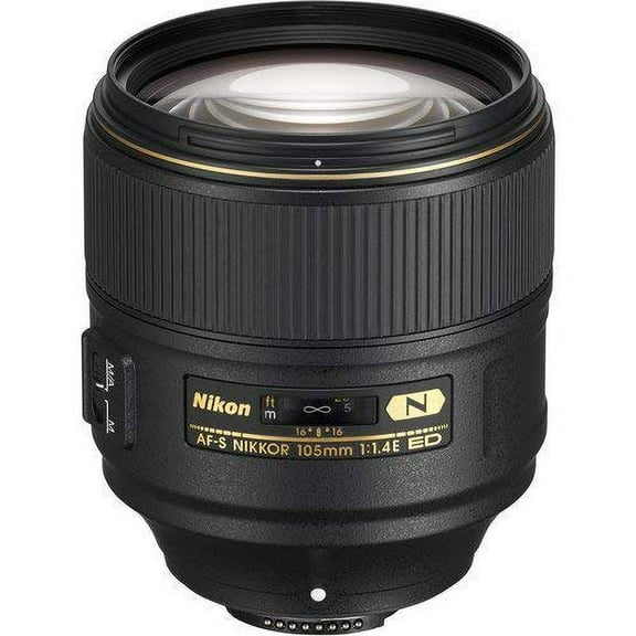 Restored Nikon AF-S FX NIKKOR 105mm f/1.4 ED Lens with Auto Focus for Nikon DSLR Cameras (Refurbished)