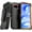 Black / Orange, variant on Defender Case for Google Pixel 9a with Belt Clip, Kickstand, Dual-Layer, Black/Orange