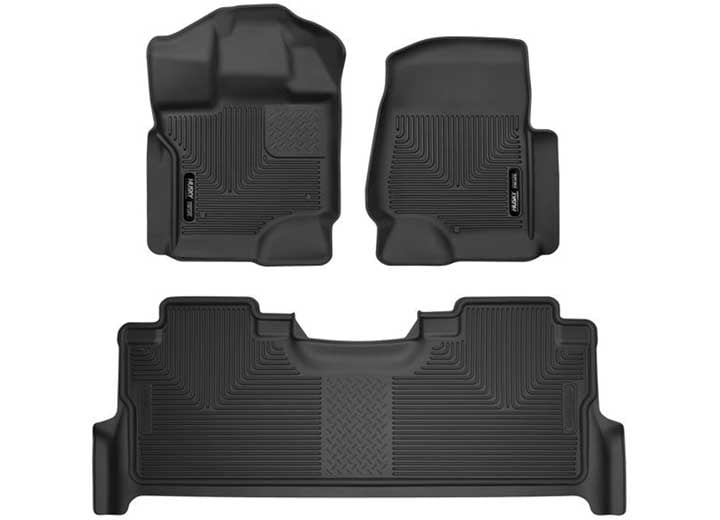 Husky Weatherbeater Fits 2011-2019 Dodge Charger AWD Front /& Rear Floor Liner