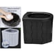 thumbnail image 4 of Inodoro plegable portátil Baby Commoden Potter Time Asiento de inodoro para viajes, playa, Negro Cola Inodoro de cubo plegable, 4 of 8