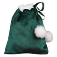 thumbnail image 2 of UDIYO Christmas Velvet Santa Bags with Drawstring, Reusable Santa Gift Sacks Large Christmas Gift Pouches for Xmas Present Party Favor Holiday Wrapping, 2 of 8
