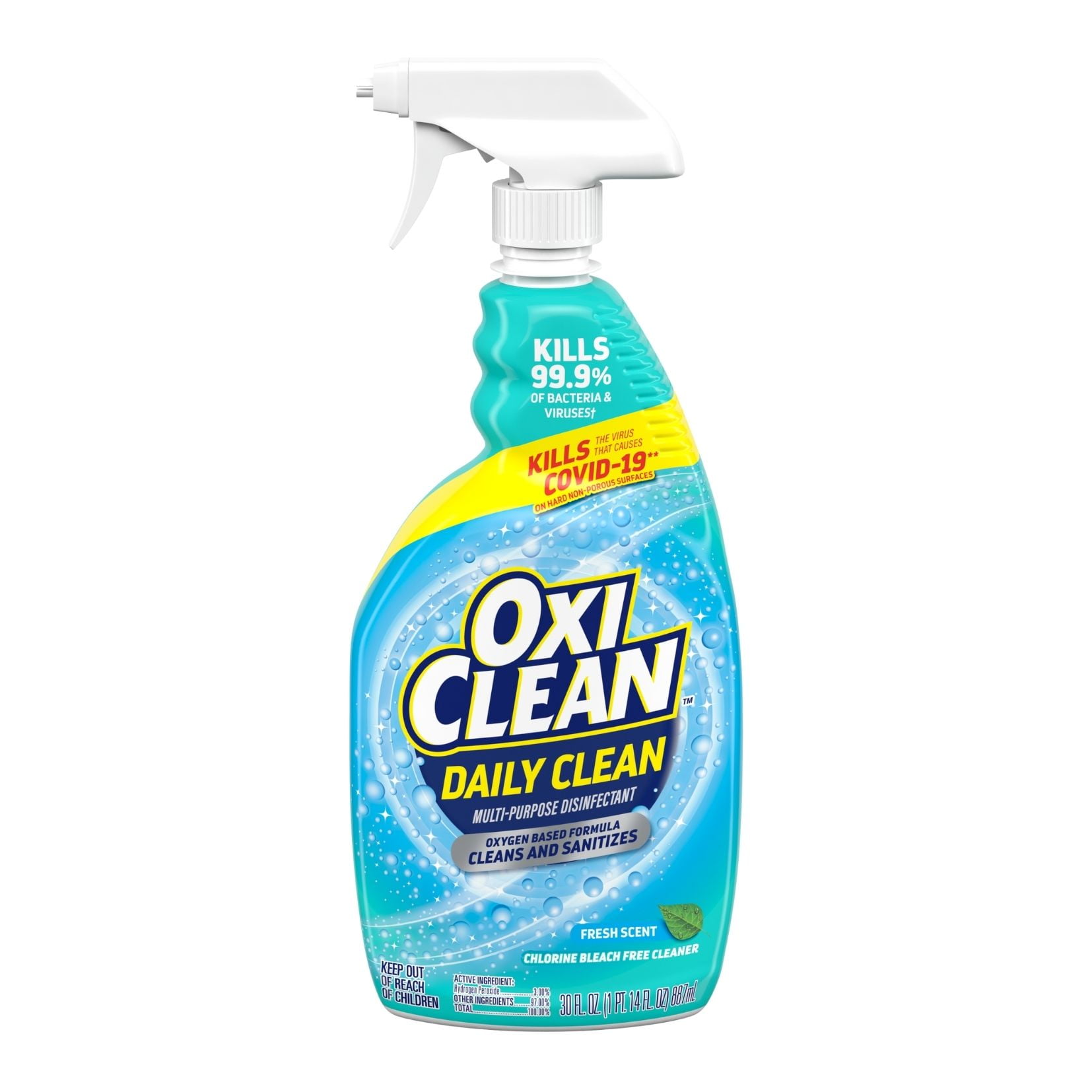 OxiClean Daily Clean Multi-Purpose Disinfectant Spray, 30 oz