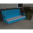 thumbnail image 4 of Yellow Pine Fan Back Style Porch Swing, 4 of 8