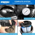 thumbnail image 6 of HYDROTOOLS BY SWIMLINE Extra-Flo Cartridge Pool Filter TANK & ELEMENT ONLY For Above Ground Pools | 40 SQ FT | For Pools Up To 19000 Gallons | Energy Efficient | Non-Corrosive Materials, 6 of 9