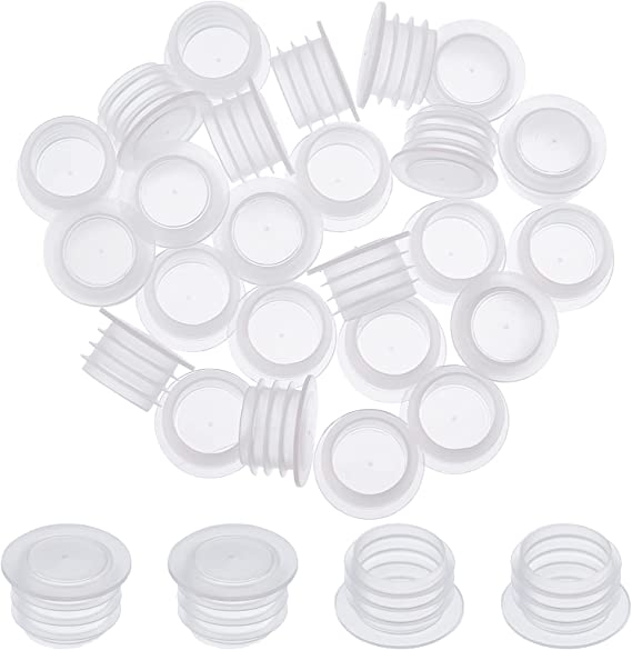 25PCS Salt and Pepper Shaker Stoppers Plastic Salt Shaker Plug Stopper