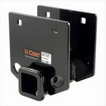 CURT 19100 Camper RV Bumper Hitch, Fits 4-Inch Beam, 2-In Receiver, 3,500 lbs