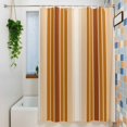 thumbnail image 3 of Shower Curtains for Bathroom-36"x72",Modern Minimalist Ombre Stripe Waterproof Bath Curtain Grommet Shower Curtain Set with Hooks, 3 of 9