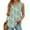 Multicolor, variant on Juslio Womens Tank Tops Plus Size Summer Crew Neck Tank Tops Solid, Color Loose Breathable Tank Top