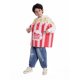 thumbnail image 4 of Disfraz de palomitas de maíz, disfraz de comida creativa para fiesta de cosplay de niña y niño, 4 of 5