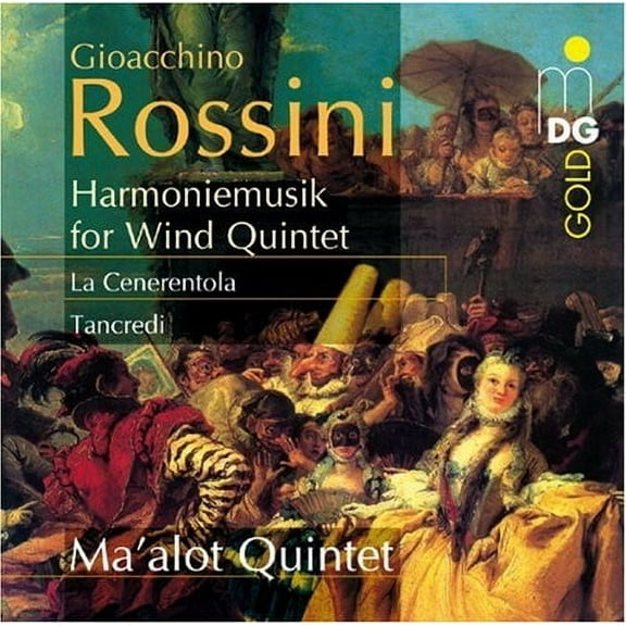 Ma'alot Quintett - Harmoniemusik for Wind Quintet: La Cenerentola - Music & Performance - CD