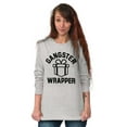 thumbnail image 4 of Christmas Presents Gangster Wrapper Long Sleeve TShirt Men Women Brisco Brands S, 4 of 6