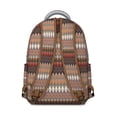 thumbnail image 3 of Tribal Print College Backpack - Boho Style Daypack with 17" Laptop Pocket | Spacious Bookbag for School, Dorm & Travel Essentials, 3 of 6