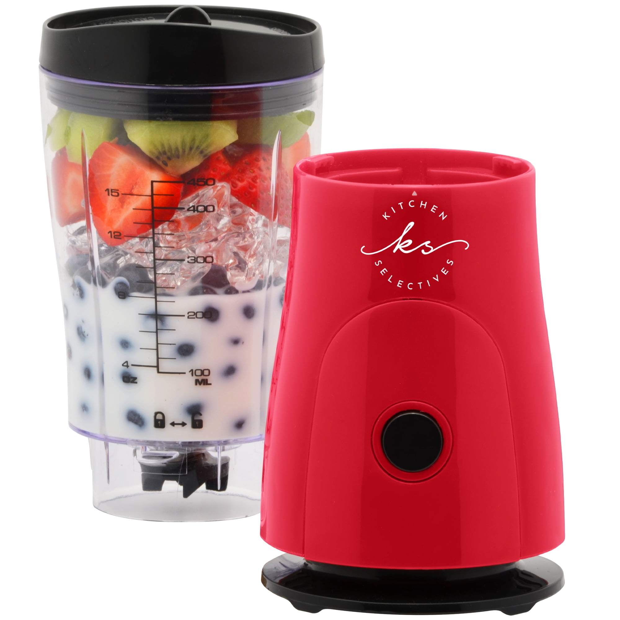 Kitchen Selectives | 14-Oz Mini Blender Color Series [Model: MBL-3RD; Red]