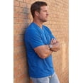 thumbnail image 2 of KingSize Men's Big & Tall Shrink-Less Lightweight V-Neck Pocket T-Shirt, 2 of 5