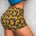 thumbnail image 4 of Fotbe Cartoon Ducks Shorts Sin Costuras – Shorts Deportivos de Cintura Alta para Mujer, Elásticos para Gimnasio, Yoga, Running o Ciclismo-Medium, 4 of 8