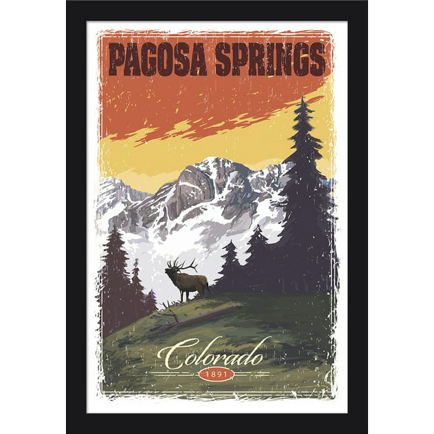 Pagosa Springs, Colorado Mountain View & Elk