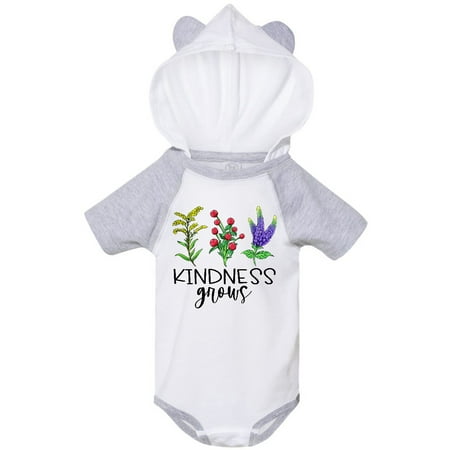 

Inktastic Kindness Grows Wildflowers Gift Baby Boy or Baby Girl Bodysuit
