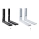 thumbnail image 3 of Soporte de pared colgante Cateissary 2 unids/set para microondas plegable blanco, 3 of 6
