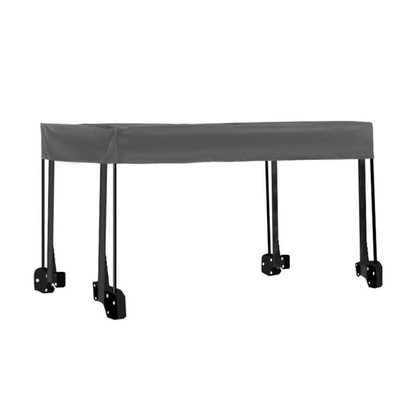 Awning Canopy for Wagon Attachment Sun Shade Cover for Folding Trolley Cart