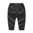 thumbnail image 6 of Toddler Baby Boy Fall Winter Clothes Long Sleeve Crewneck Pullover Sweatshirt Jogger Pants Set 2Pcs Contrast Outfit 6-12 Months 12-24 Months 2T 3T 4T 5T 6T 7T 8T 9T Children(Wine,3-4 Years), 6 of 8