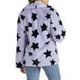 thumbnail image 4 of NVLT Women's Star Faux Fur Coat, 4 of 5