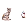 thumbnail image 1 of Figura de escritorio,Estatua de gato en estante,escritorio,oficina,decoración del hogar,Estatua de resina,Figura ornamental de resina con estatua de un pensador sentado,Escultura, 1 of 8