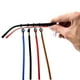 thumbnail image 4 of Soporte de correa para anteojos, paquete de 4 clásico de cuero de PU antideslizante para anteojos, cordón de collar de cadena para anteojos, bolsa de almacenamiento, paño de limpieza Adepaton CJWUS-214, 4 of 7