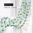 thumbnail image 3 of 1.8m Artificial Flowers Cherry Blossoms Vines Silk Flowers Sakura Rattan Christmas Ornament Hanging Garland Wedding Home De, 3 of 5