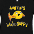 thumbnail image 4 of Inktastic Auntie's Little Guppy- cute yellow fish Boys or Girls Toddler T-Shirt, 4 of 5