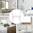 thumbnail image 4 of 1 Set 25Pcs 30mm Double Nail Wire Cable Clips Practical Wire Clips (White), 4 of 8