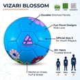 thumbnail image 3 of (6 pack) Vizari Blossom Soccer Ball for Kids | Sizes 3, 4, 5 | Indoor & Outdoor Use | Floral Designs, 3 of 9