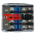 thumbnail image 2 of DS18 AUDIO Afs Mini Anl Fuse Holder Distribution Block 1x2ga/0ga In 2-In X 4 Ga Out With 80a Fuse And Volt Meter Display, 2 of 3