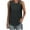 Black, variant on Plus Size Tank Tops for Women Summer Round Neck Wide Straps Camisole Basic Sleeveless T-Shirts