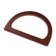 thumbnail image 1 of 4x Reemplazo de Mango de Madera para Bolso de Bricolaje Marco de La Manija Del Monedero Marrón Sunnimix Asa de bolso de madera, 1 of 8