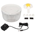 thumbnail image 2 of Pet Water Fountain, Cat Water Fountain Transparent Water  USB  for Kitten, 2 of 8
